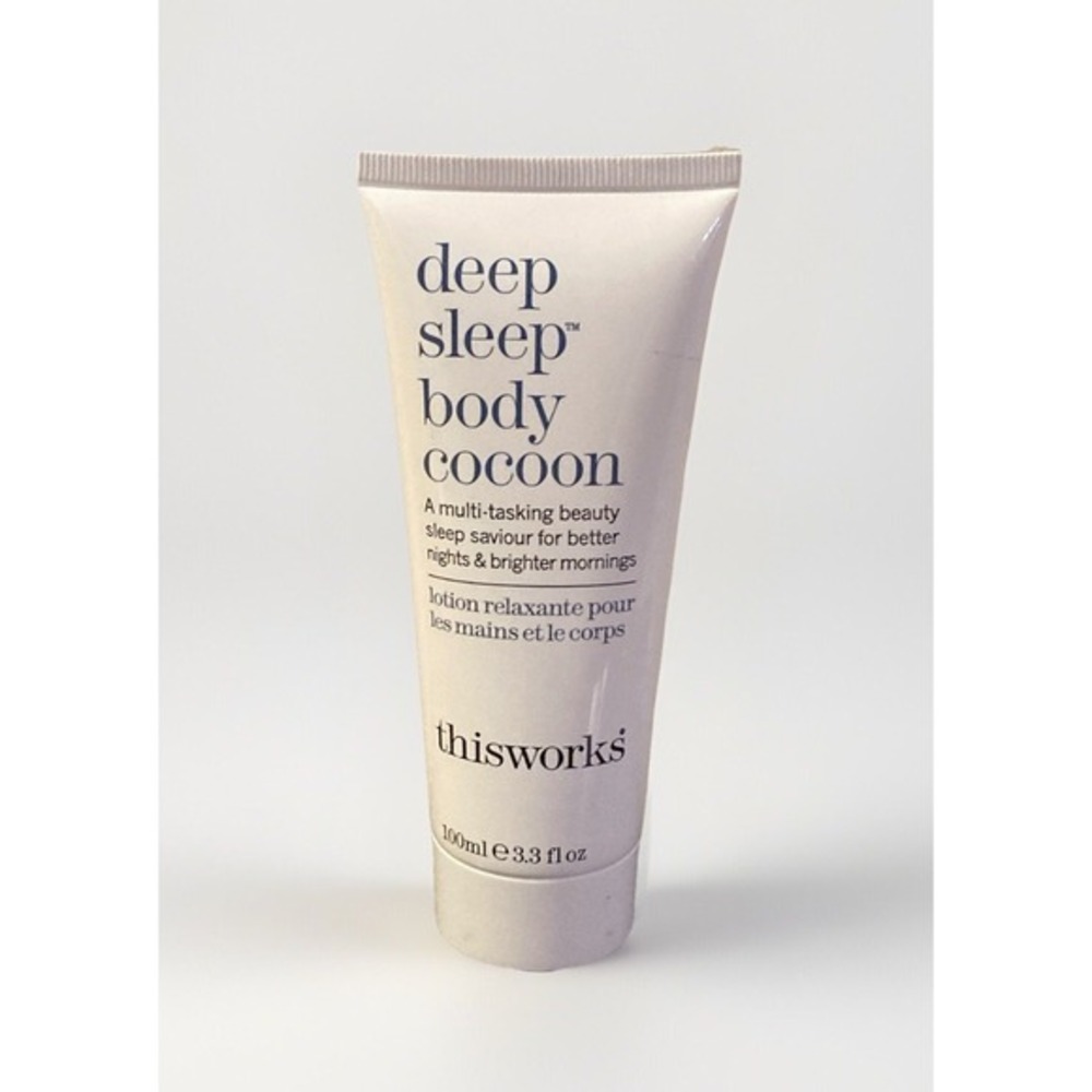 ThisWorks‎ Deep Sleep Body Cocoon Lotion 3.3 Oz SEALED Lavender Camomile